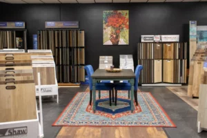 Luxury-vinyl-room-4-1024x683 Product samples at showroom | Dehart Tile